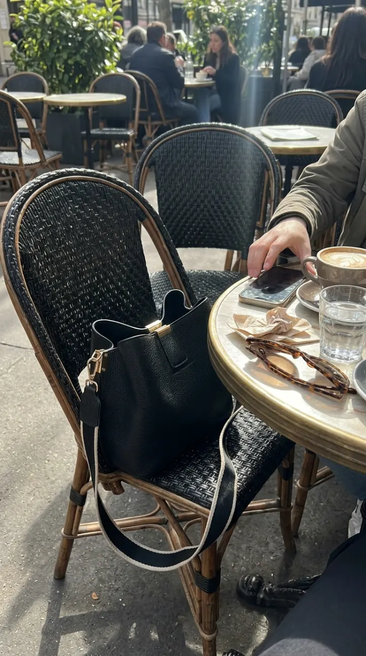 Un sac Maison Romy porté au quotidien
