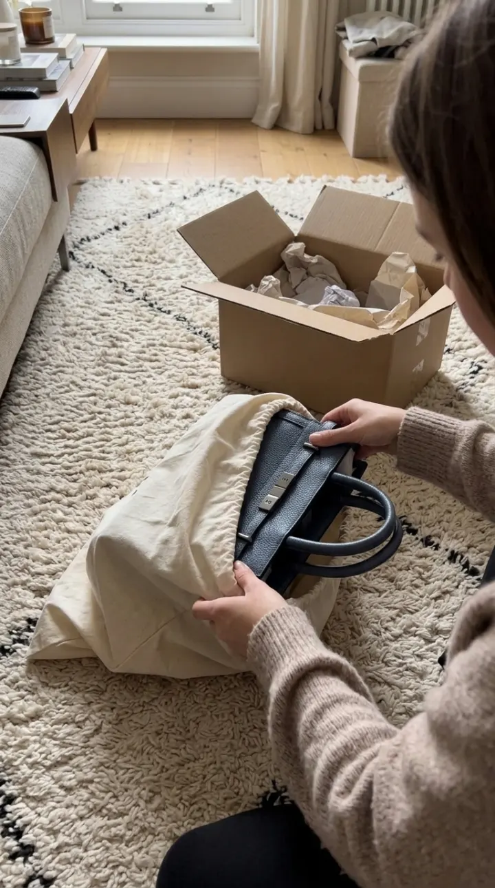 Un sac Maison Romy porté au quotidien
