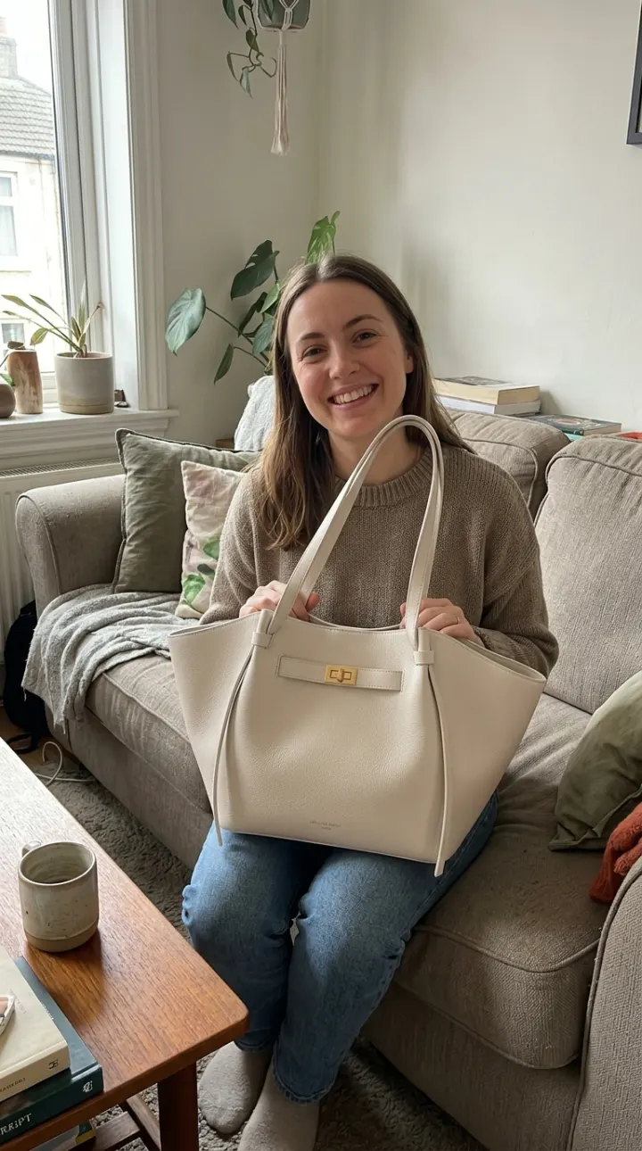 Un sac Maison Romy porté au quotidien