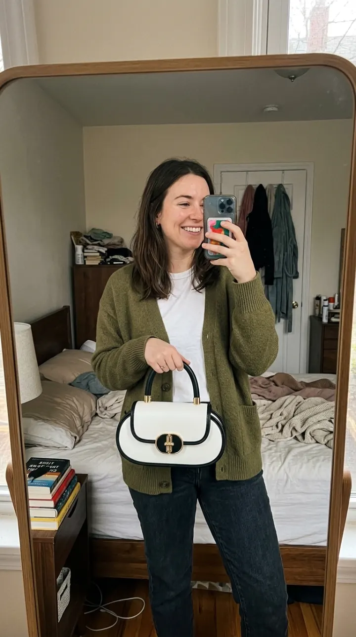 Un sac Maison Romy porté au quotidien
