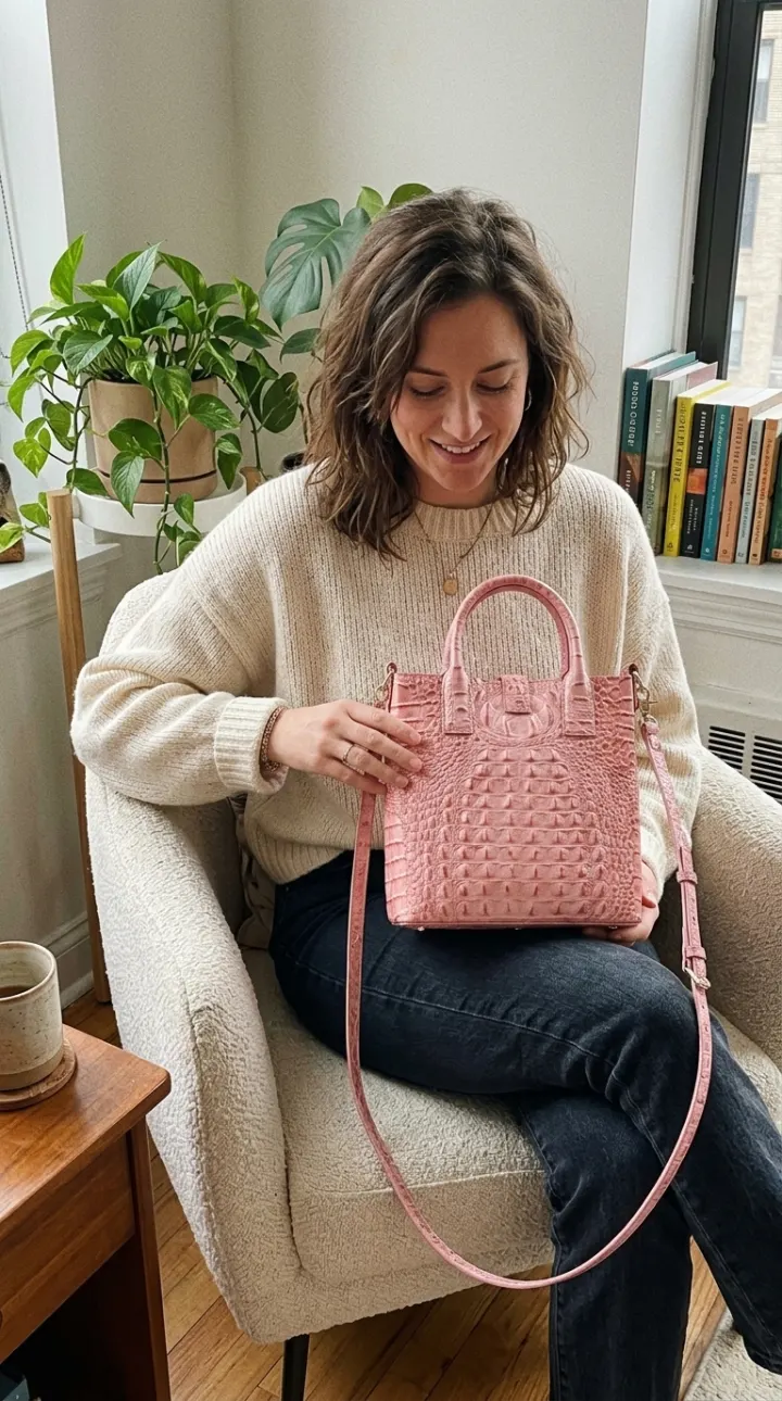 Un sac Maison Romy porté au quotidien