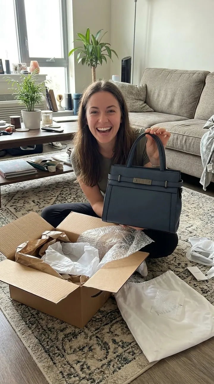 Un sac Maison Romy porté au quotidien